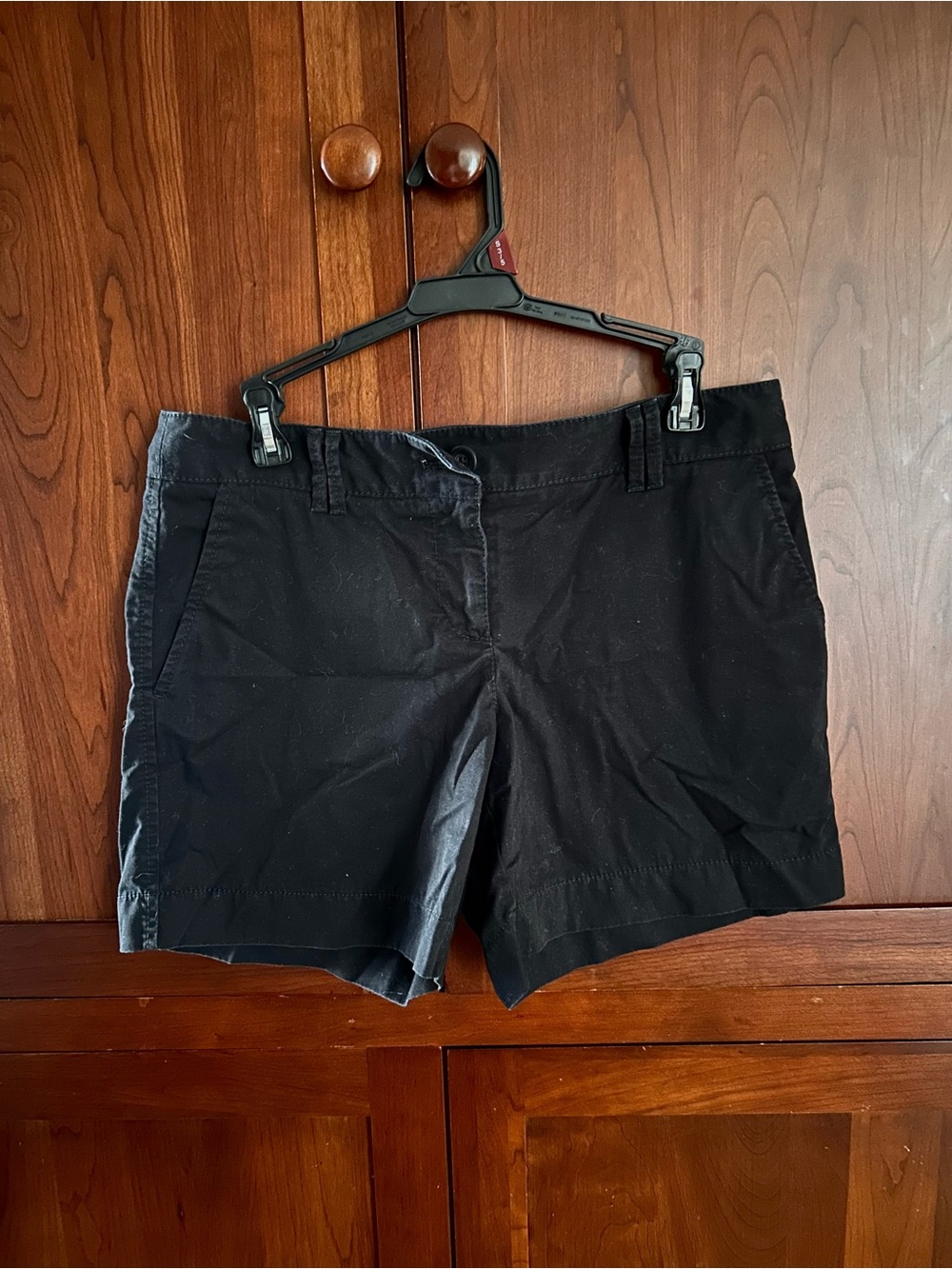 LOFT Black Women's Shorts with Subtle Trim